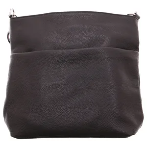 * Umhängetasche Schwarz Leder * Umhängetasche Schwarz Leder