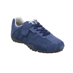 GEOX Binder Halbschuhe Sneaker Blau Leder GEOX Binder Halbschuhe Sneaker Blau Leder