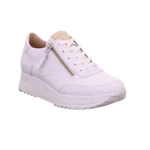 LLOYD Sneaker Weiss Leder  mit Lederfutter 