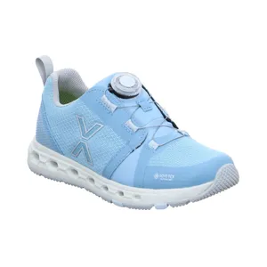 VADO Jugend-Halbschuh Hellblau Textil  Sneaker Outdoor 