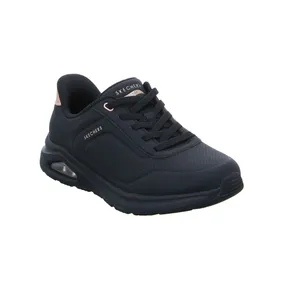 SKECHERS Sneaker Schwarz Lederimitat SKECHERS Sneaker Schwarz Lederimitat