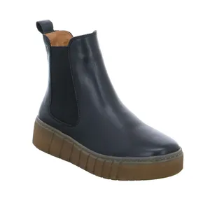 SCHUHENGEL Boot Schwarz Leder SCHUHENGEL Boot Schwarz Leder