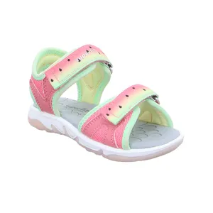 SUPERFIT Sommerschuh Kleinkinder-Sandale Rosa Synthetik 
