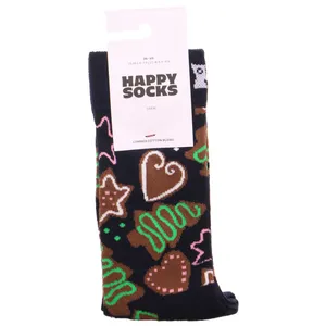 HAPPY SOCKS Gingerbread Cookies Freizeitsocken Dunkelblau Textil HAPPY SOCKS Gingerbread Cookies Freizeitsocken Dunkelblau Textil