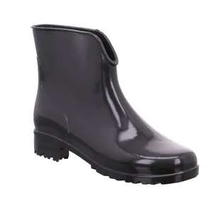 * PVC nero Damen-Gummistiefel Schwarz Synthetik * PVC nero Damen-Gummistiefel Schwarz Synthetik