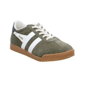 GOLA Jungen-Halbschuh Binder Khaki Leder  Sneaker 