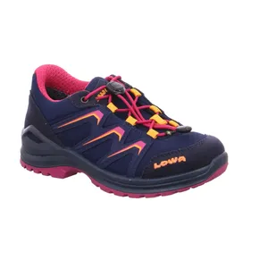 LOWA Sneaker Outdoor Unisex Jugend-Halbschuh Dunkelblau Textil LOWA Sneaker Outdoor Unisex Jugend-Halbschuh Dunkelblau Textil