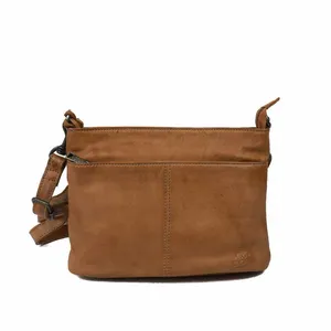 BEAR DESIGN Umhängetasche Taupe Leder BEAR DESIGN Umhängetasche Taupe Leder