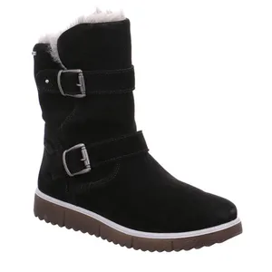 SUPERFIT Stiefelette Mädchen-Winter-Bottine Schwarz Textil SUPERFIT Stiefelette Mädchen-Winter-Bottine Schwarz Textil