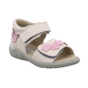 PEPINO Mädchen Minilette Baby-Sandale Rosa Leder 