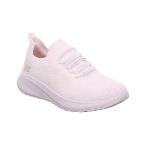 SKECHERS Slipper Weiss Textil 