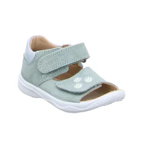 SUPERFIT Mädchen Minilette Baby-Sandale Pastelgrün Leder 