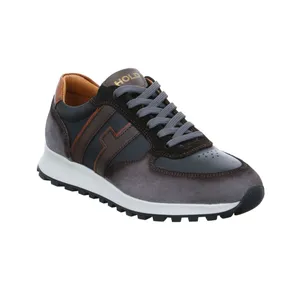 HOLD Halbschuhe Sneaker Schwarz Leder HOLD Halbschuhe Sneaker Schwarz Leder