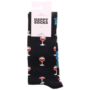 HAPPY SOCKS Weinglas Freizeitsocken Blau Textil HAPPY SOCKS Weinglas Freizeitsocken Blau Textil