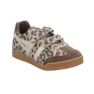 GOLA Sneaker Kleinkinder-Halbschuh Klett Leopard Leder 