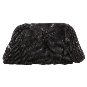 * Clutch / Abendtasche Schwarz Synthetik * Clutch / Abendtasche Schwarz Synthetik