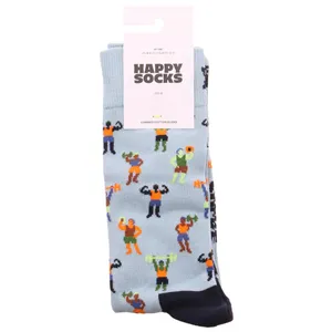 HAPPY SOCKS Freizeitsocken Pastelgrün Textil 