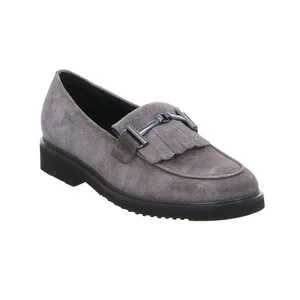 GABOR Slipper Taupe Leder GABOR Slipper Taupe Leder