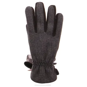 ISOTONER Herren Handschuh Grau Textil ISOTONER Herren Handschuh Grau Textil