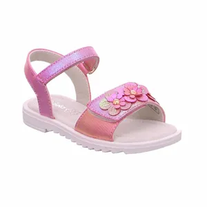 ZOTH Mädchentraum Kleinkinder-Sandale Pink Lederimitat 