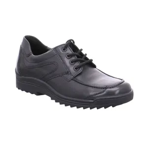 WALDLÄUFER Halbschuh Schwarz Leder WALDLÄUFER Halbschuh Schwarz Leder