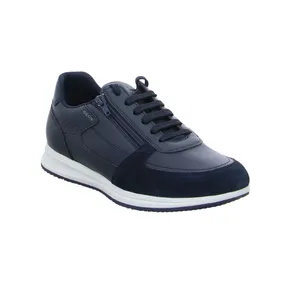 GEOX Binder Halbschuhe Sneaker Blau Leder GEOX Binder Halbschuhe Sneaker Blau Leder