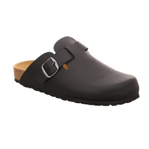 BIOLife Bio-Mûles Schwarz Lederimitat 