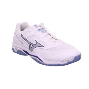 MIZUNO Indoor Freizeitschuh Weiss Synthetik 
