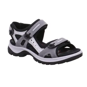 ECCO Trekking-Sandalette Grau Leder ECCO Trekking-Sandalette Grau Leder