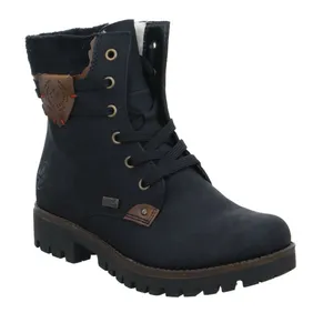RIEKER Boot Schwarz Lederimitat Rieker-TEX RIEKER Boot Schwarz Lederimitat Rieker-TEX