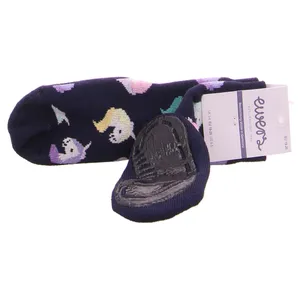 EWERS Vollsohle, Einhorn Antirutsch-Socken Dunkelblau Textil EWERS Vollsohle, Einhorn Antirutsch-Socken Dunkelblau Textil