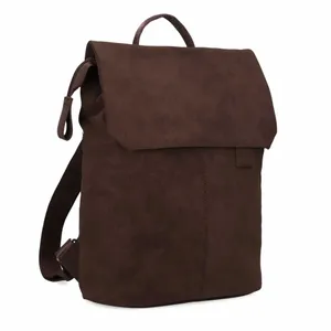 ZWEI Rucksack Braun Lederimitat ZWEI Rucksack Braun Lederimitat