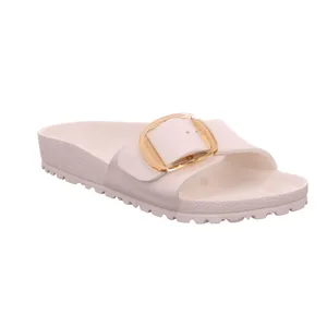 BIRKENSTOCK Badeschuh Offwhite Lederimitat 