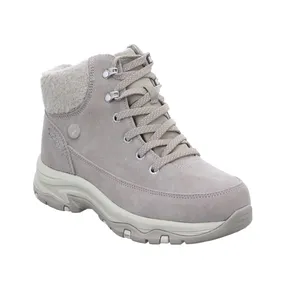 SKECHERS Snowboot Taupe Leder SKECHERS Snowboot Taupe Leder