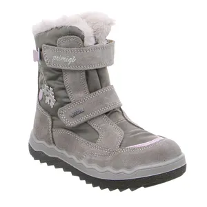 PRIMIGI Winterstiefel Kleinkinder-Snowboot  Membran Taupe Textil 
