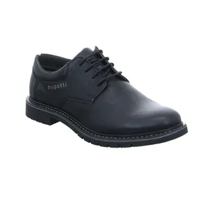 BUGATTI SHOES Halbschuh-City Schwarz Lederimitat 