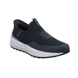 SKECHERS Halbschuh-Schlüpfer Schwarz Synthetik 