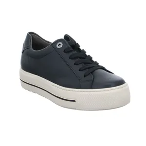 PAUL GREEN Sneaker Schwarz Leder 