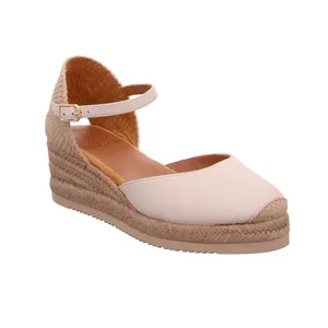 UNISA Espadrille-mit Absatz Offwhite Leder 