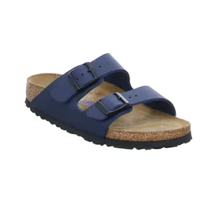 BIRKENSTOCK Bio-Fussbett Blau Lederimitat BIRKENSTOCK Bio-Fussbett Blau Lederimitat