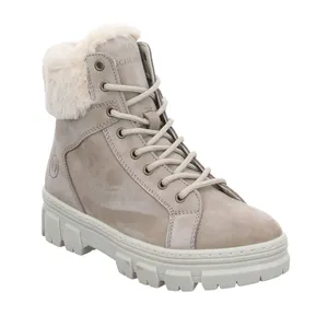 SCHUHENGEL Boot Taupe Leder 