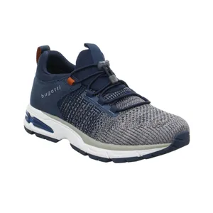 BUGATTI SHOES Halbschuhe Sneaker Stoff Beige Textil 