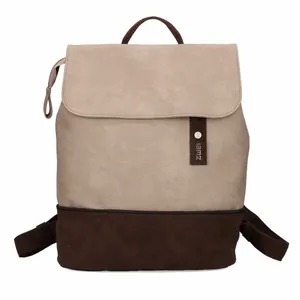 ZWEI Rucksack Beige Lederimitat ZWEI Rucksack Beige Lederimitat