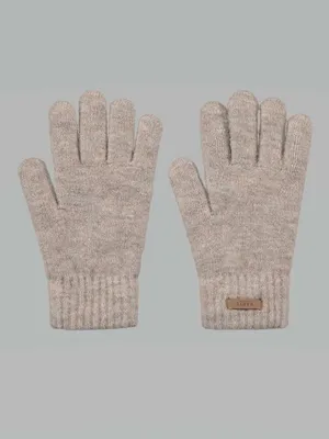 BARTS Finger Strickhandschuh Beige Textil BARTS Finger Strickhandschuh Beige Textil