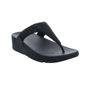 FITFLOP Zehentrenner-FlipFlop Schwarz Lederimitat FITFLOP Zehentrenner-FlipFlop Schwarz Lederimitat