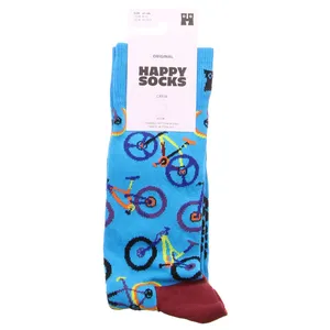 HAPPY SOCKS Freizeitsocken Türkis Textil 