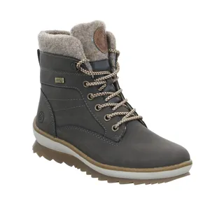 REMONTE mit TEX Membrane Comfort-Snowboot Taupe Leder REMONTE mit TEX Membrane Comfort-Snowboot Taupe Leder