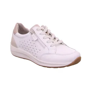 VAN DER LAAN Comfort-Schnürschuh Weiss Leder  "stilvoll und komfortabel" 