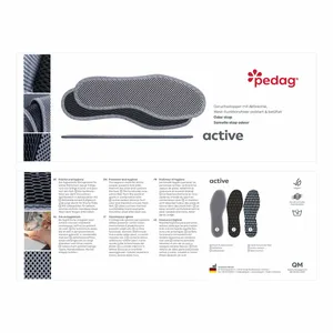 PEDAG Sohlen Grau Synthetik  Active Sohle 