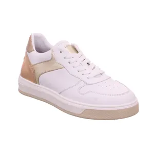 GATTINO Sneaker Mädchen-Halbschuh Binder Weiss Leder GATTINO Sneaker Mädchen-Halbschuh Binder Weiss Leder
